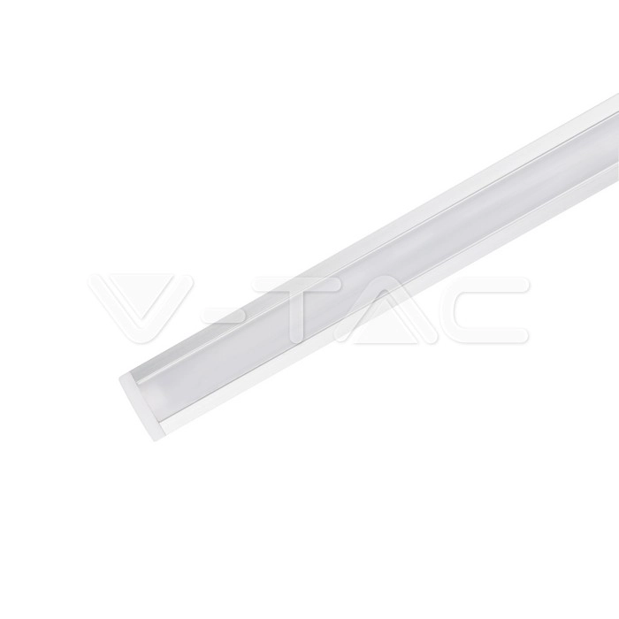 LED Strip Mounting Kit with Diffuser Aluminum 2000* 24.7*7mm Milky
