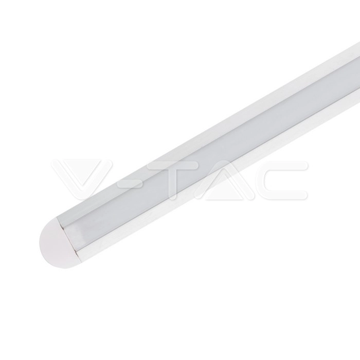 LED Strip Mounting Kit with Diffuser Aluminum2000* 24.5*12.2mm Milky