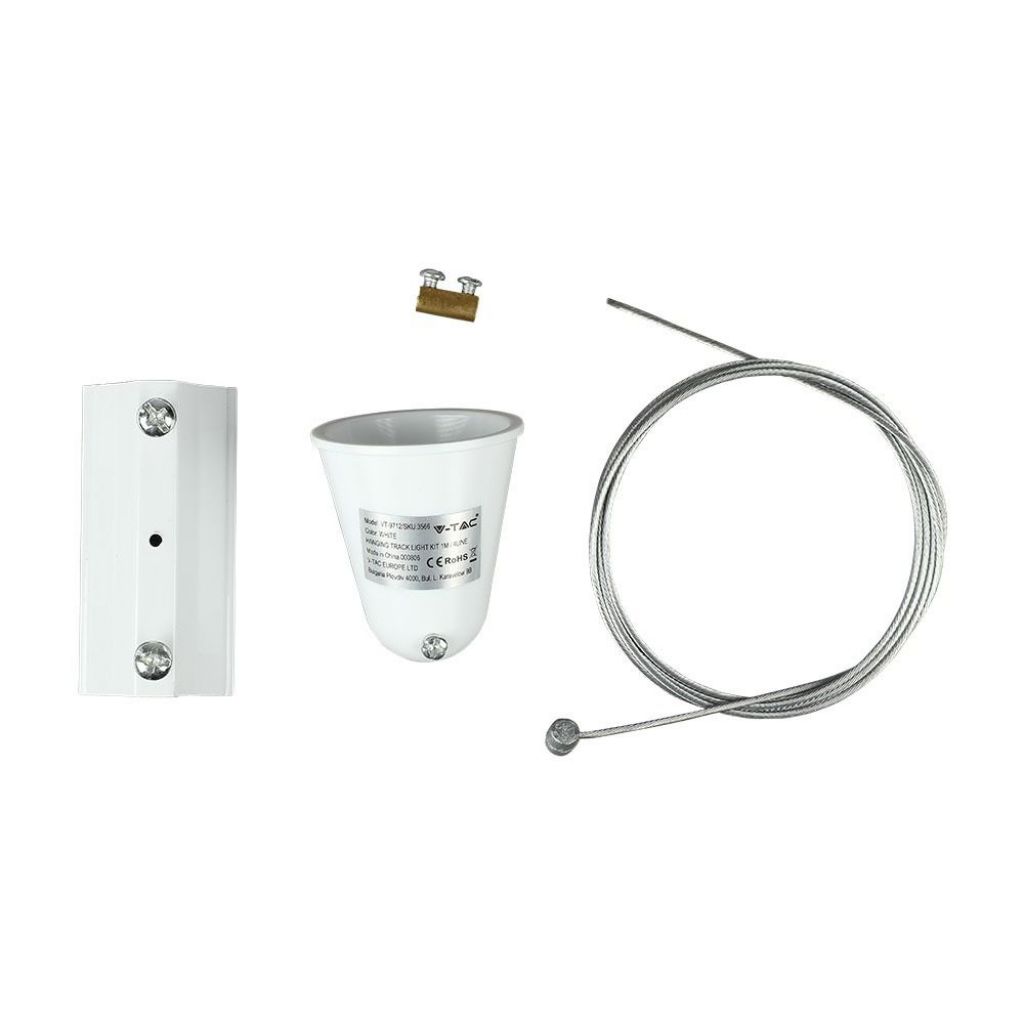 Knightsbridge Interruttore Con Fusibile Senza Viti, Bianco, SF6300MW, Design Minimalista, Protezione Umidità, Acciaio Di Alta Qualità