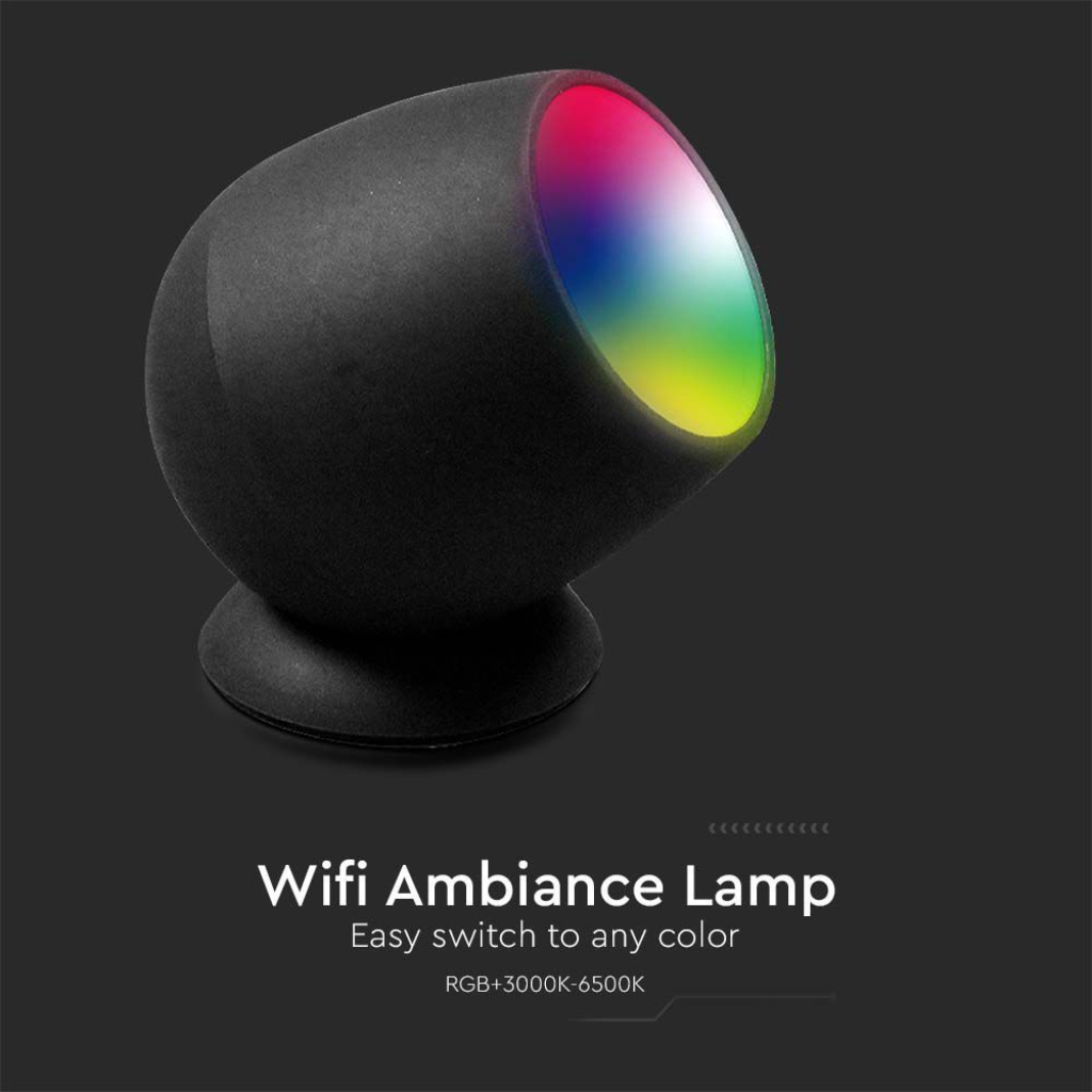 LED Ambiance Lamp 2.2W Compatible with Amazon Alexa And Google Home RGB + Ww + Cw