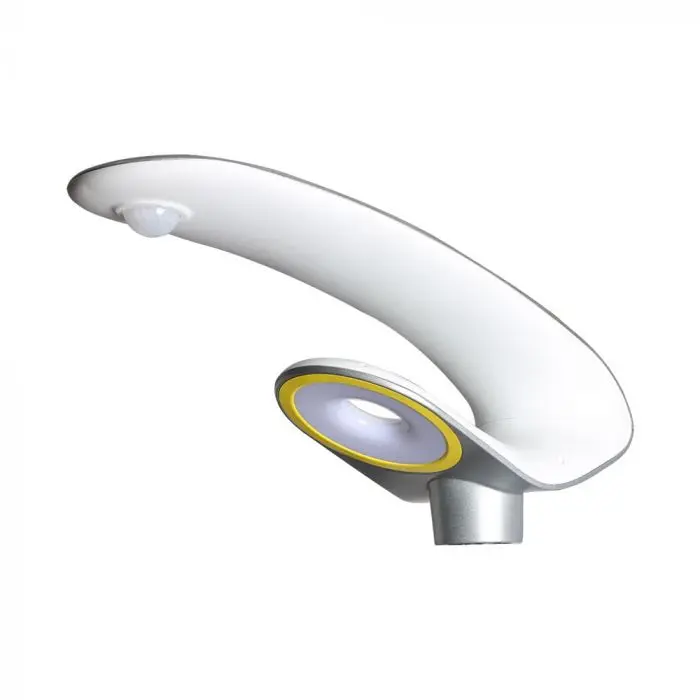 LED Solar Garden Light 20W PIR Sensor RF Control 6400K