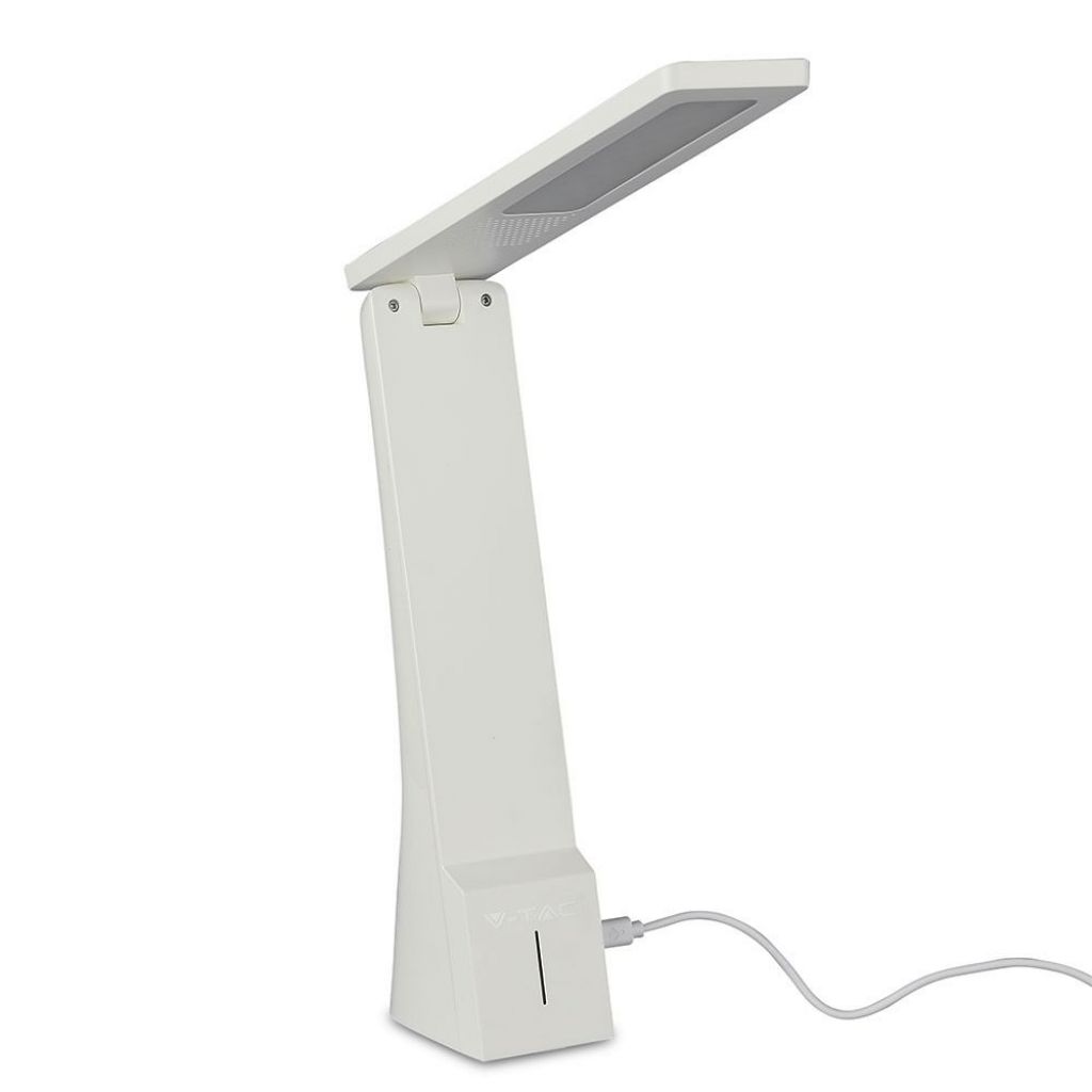4W LED Table Lamp White + Silver