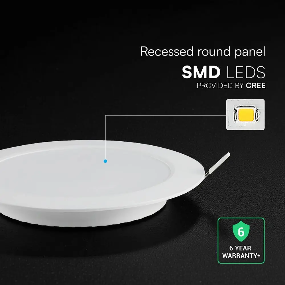 12W LED CREE CHIP Backlit Recessed Panel 3IN1 Round