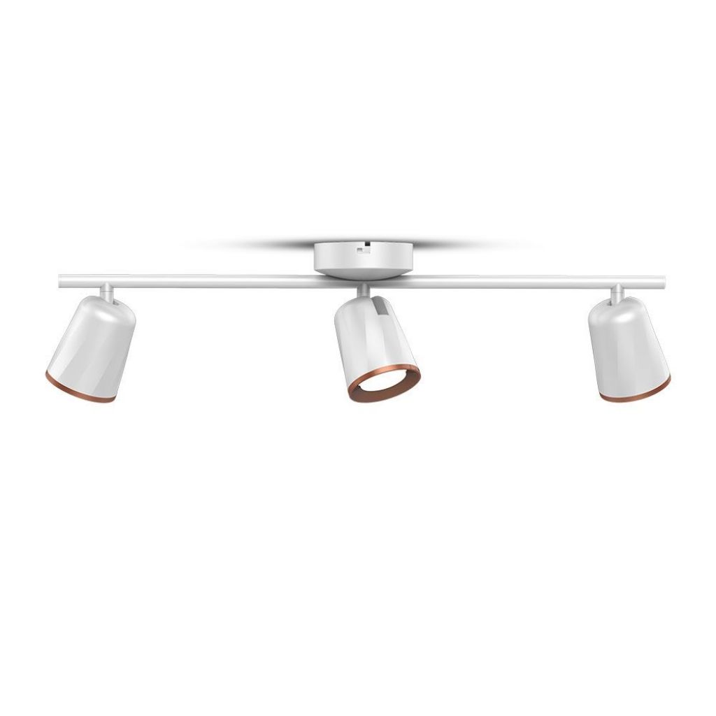 Lampada BRILLIANT Loona LED Spot da parete in ferro | 1x LED-PAR51, GU10, 3W lampada a riflettore LED inclusa, (250lm, 3000K) | Scala da A ++ a E | Testa orientabile