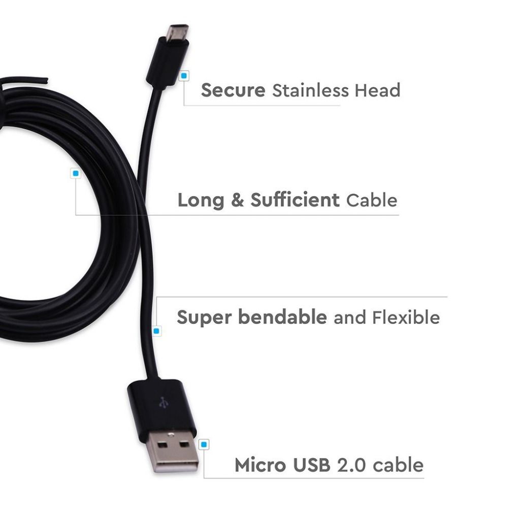 Micro USB Cable 1.5m Black