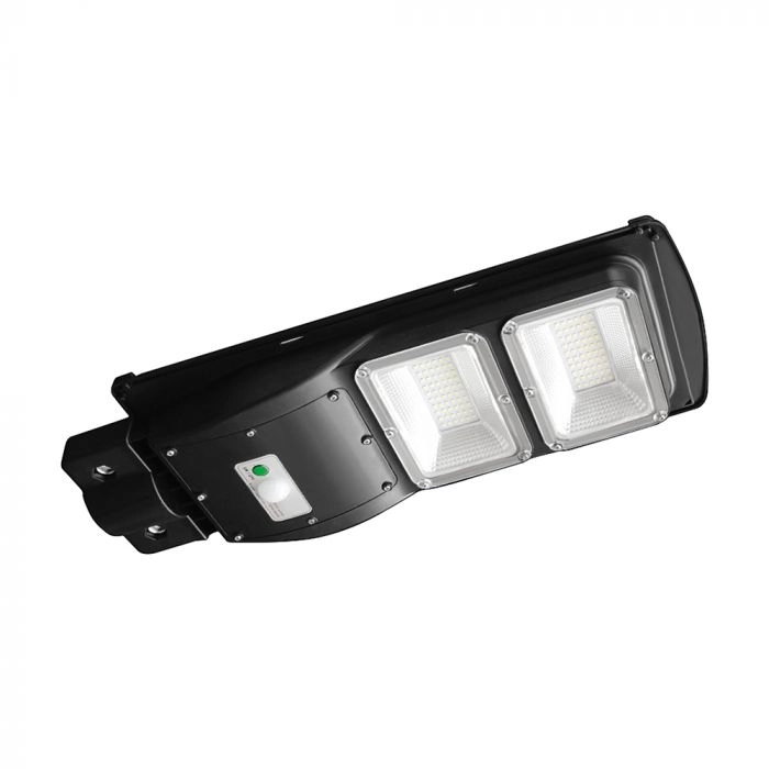 8W LED Plastic Solar Street Light 6000K Black Body