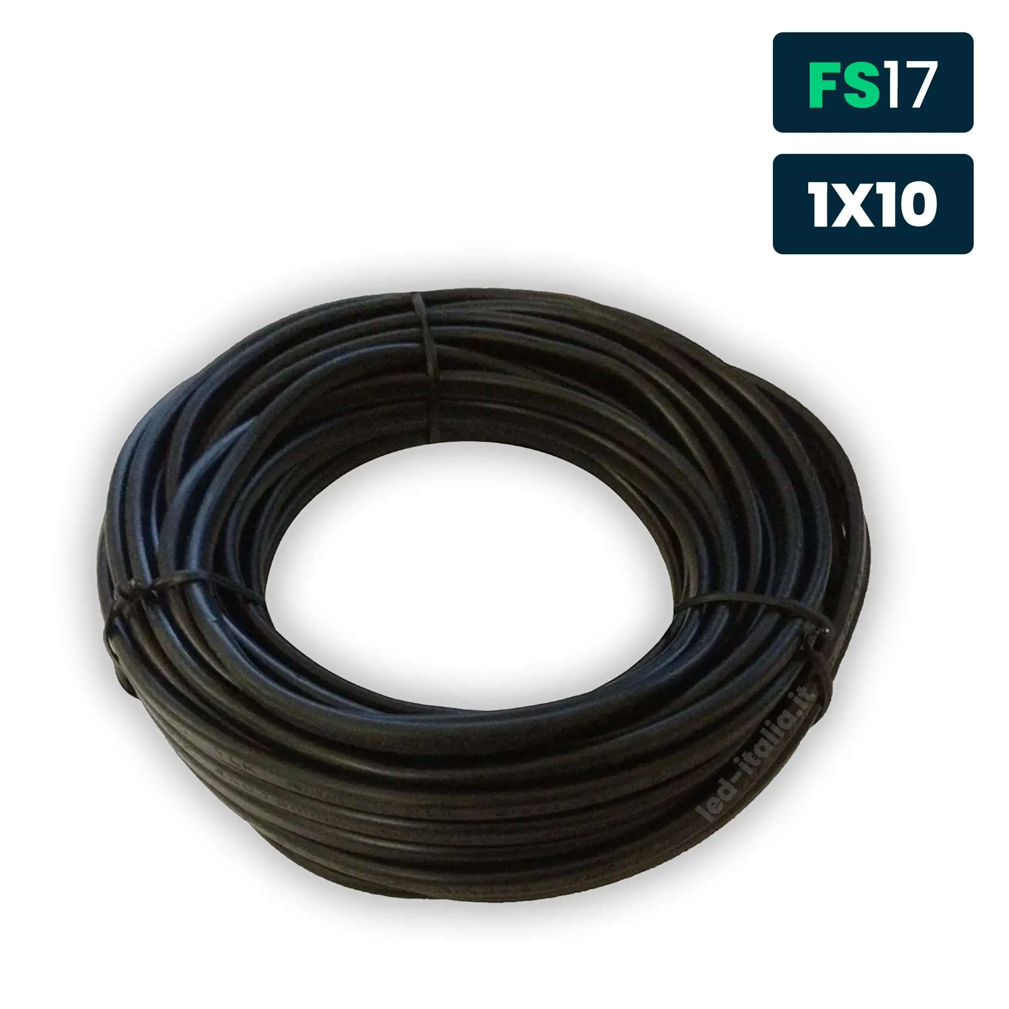 Cavo Unipolare FS17 450/750V 10mm² Nero