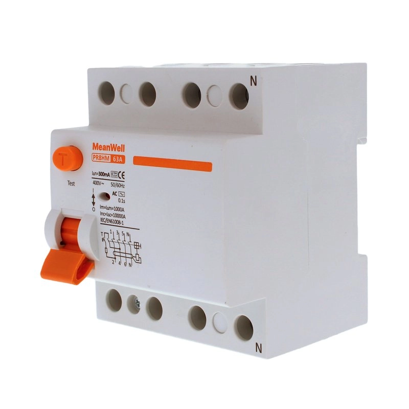 Interruttore Differenziale WiFi 3P+N 63A 300mA Con Riarmo Automatico, Tipo B 10kA, Compatibile Tuya E Smart Life
