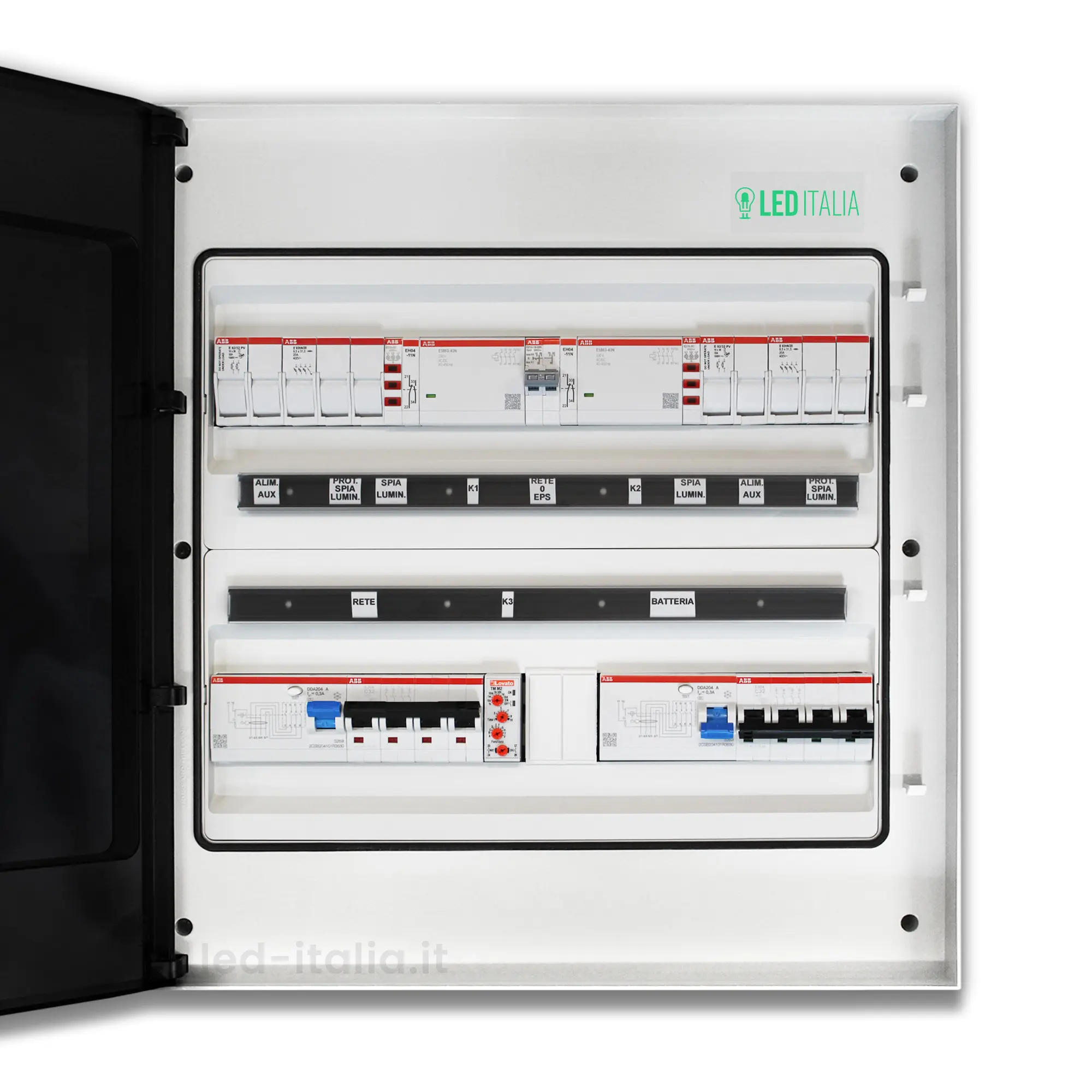 Quadro di Commutazione Automatico Trifase Rete/Carico 32A fino a 20kW IP65