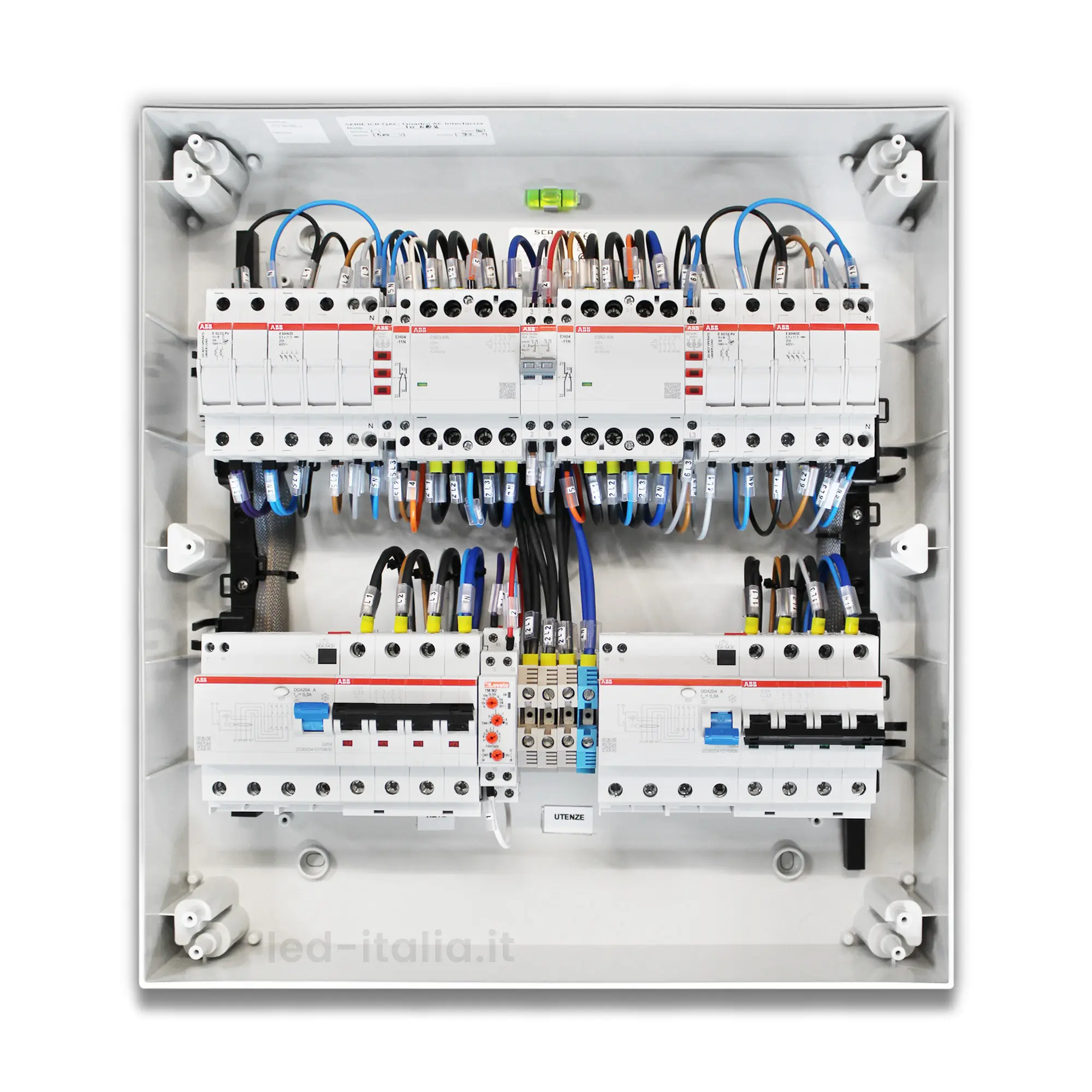 Quadro di Commutazione Automatico Trifase Rete/Carico 32A fino a 20kW IP65