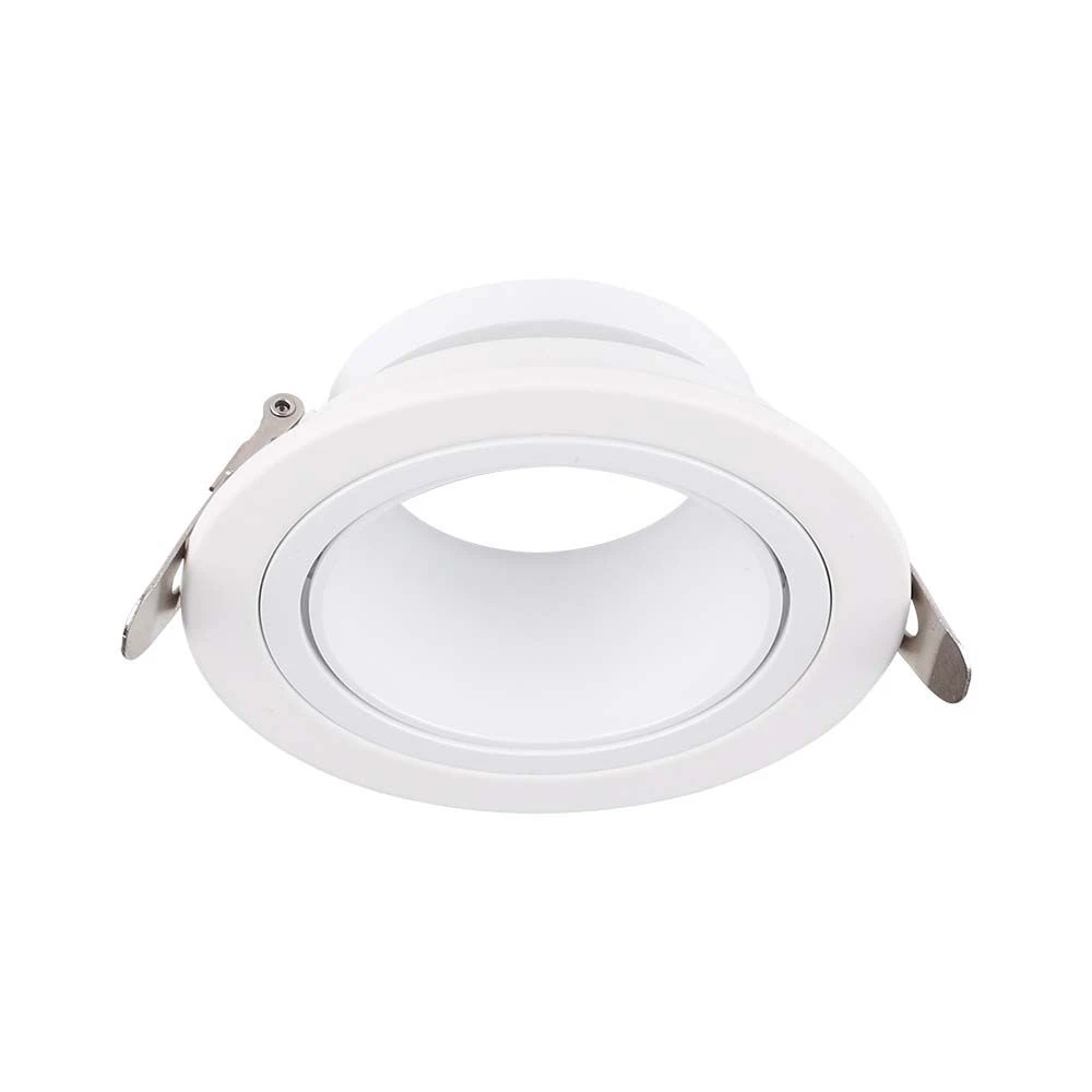 GU10 Spotlight Fitting Iron+PC White+White