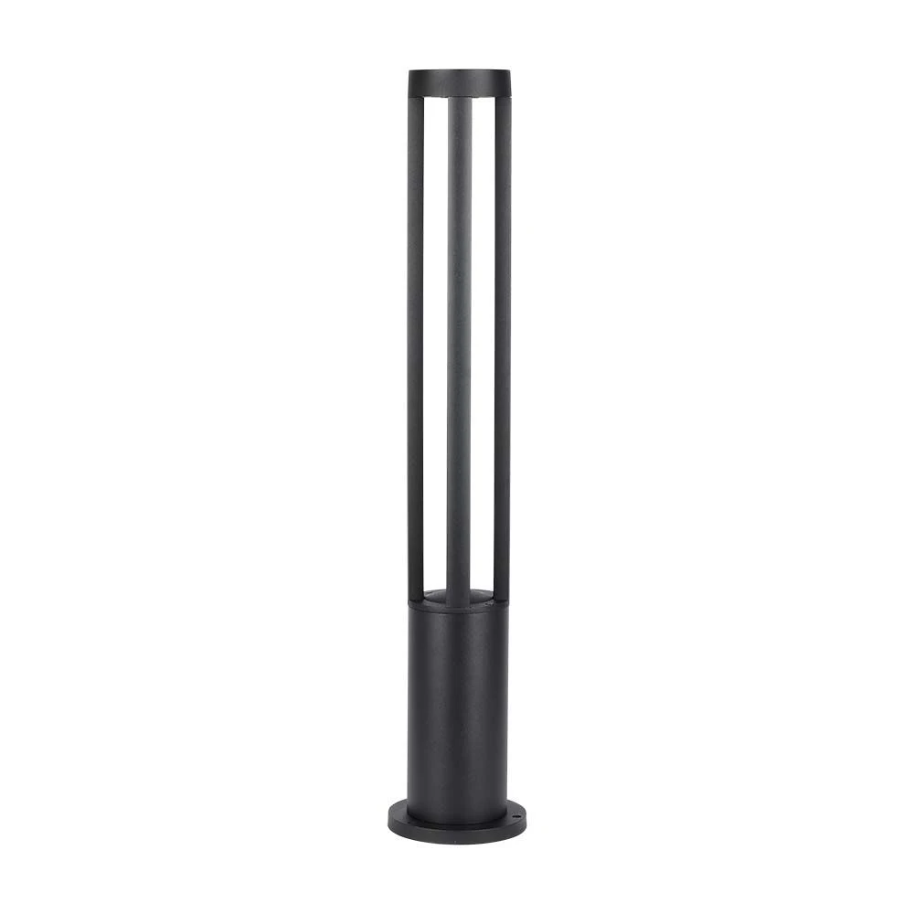 10W LED Wall Light Black Body 80cm Height CREE Chip 5000K