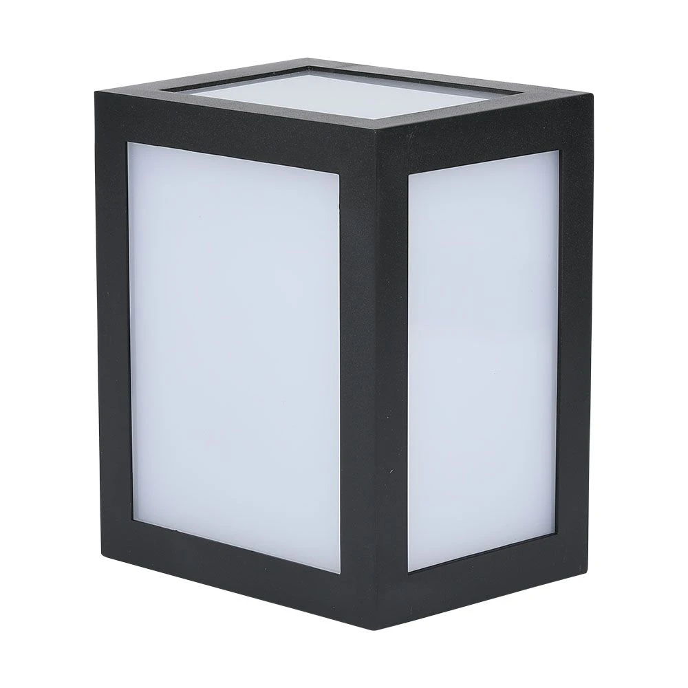 12W LED Wall Light Black Body 3000K