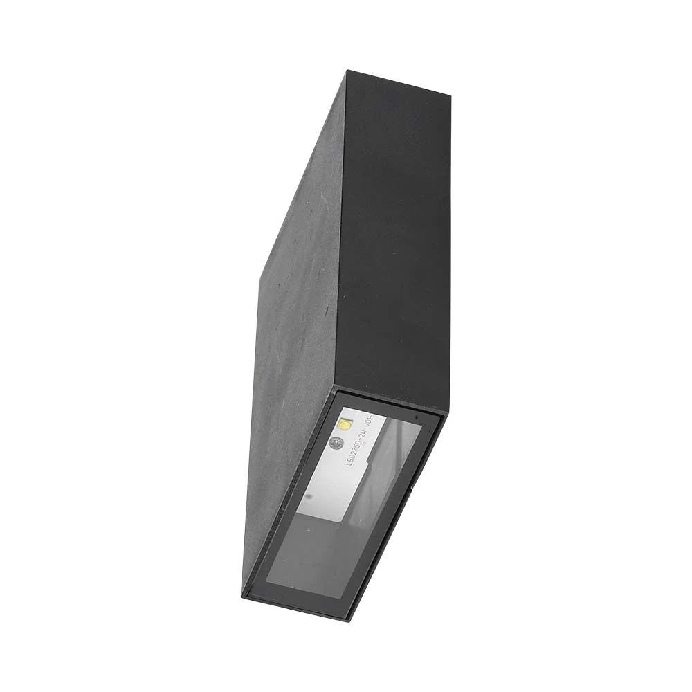 4W LED Wall Light Black 6400K