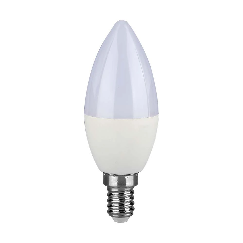 LED Bulb 2.9W E14 Plastic Candle 4000K