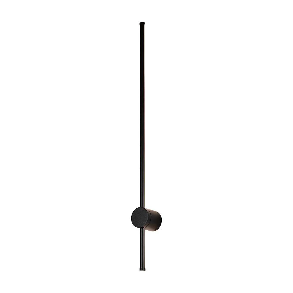 12W LED Wall Lamp Black Body 4000K IP54
