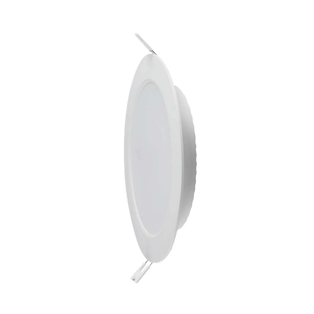 6W LED Backlit Recessed Panel Round 6500K